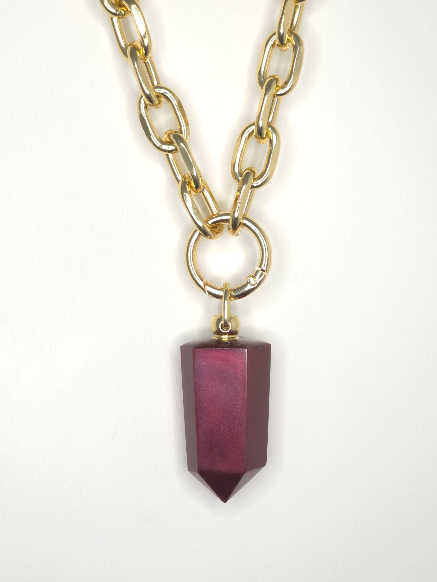 Oxblood Muse Pendant