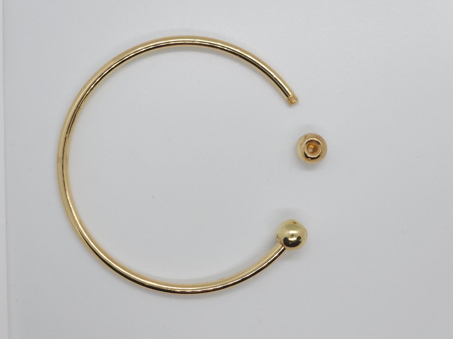 Gold Charmed Bangle