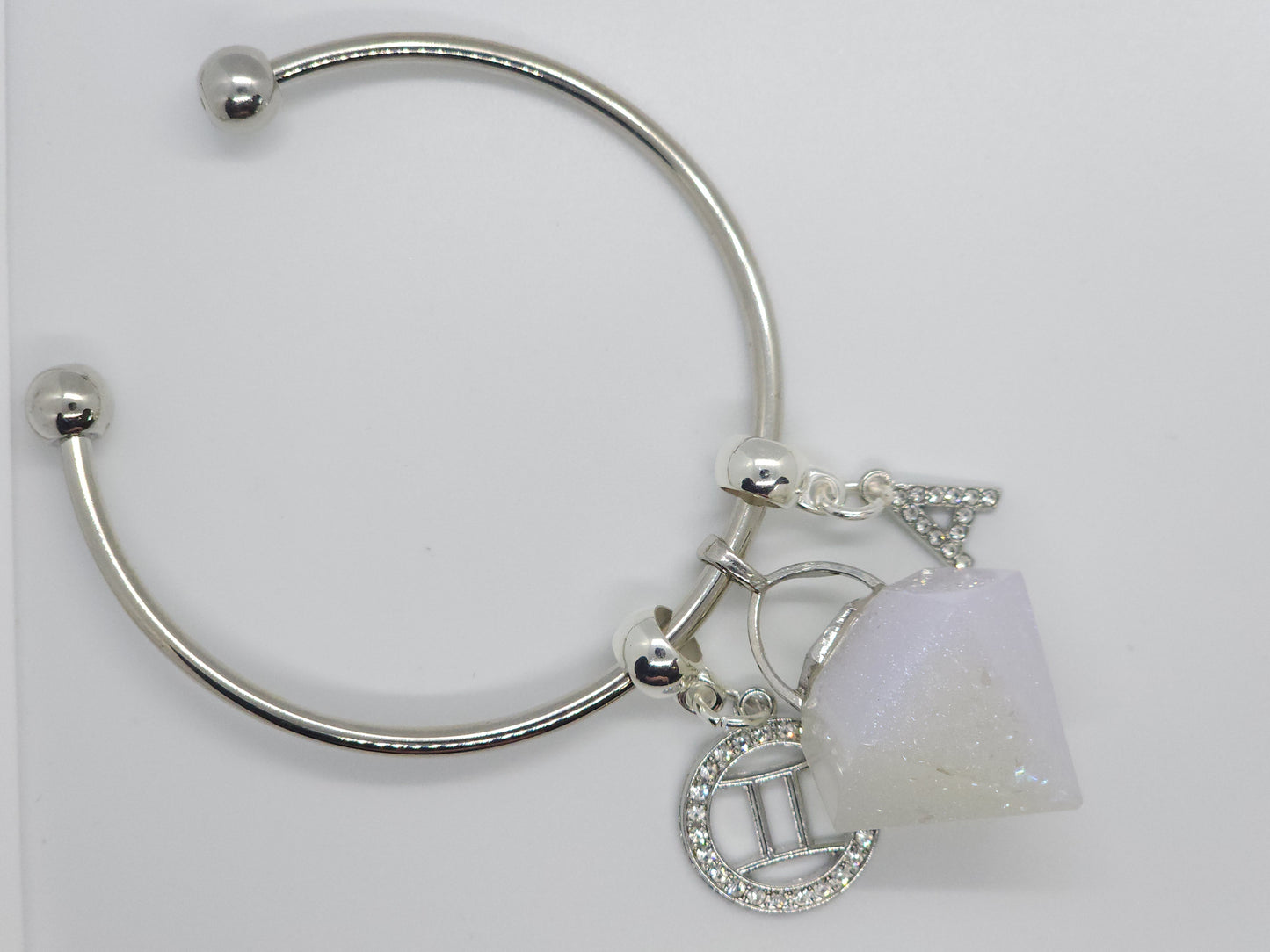 Charmed Silver Initials