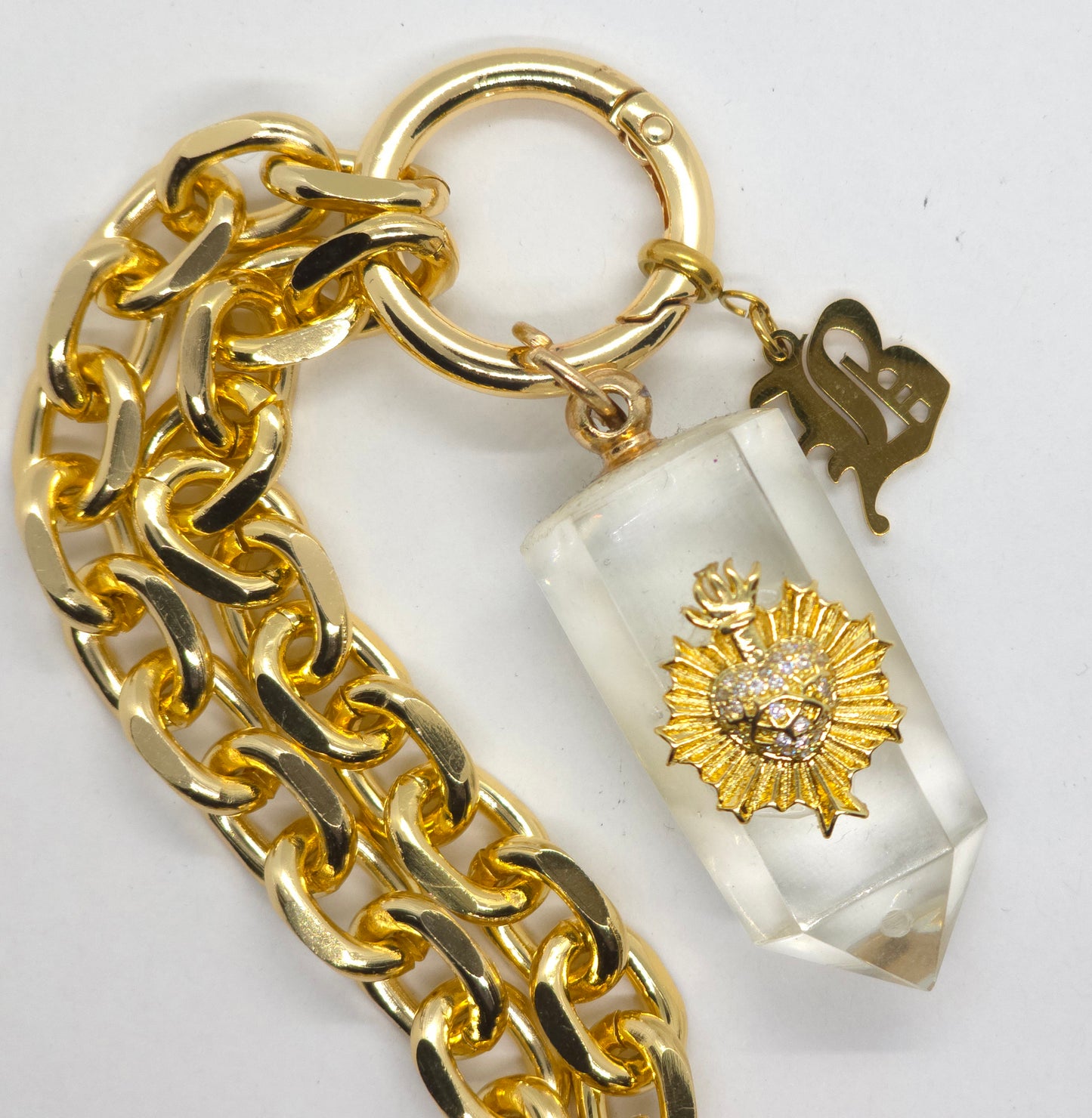Charmed Gold Gothic Initials
