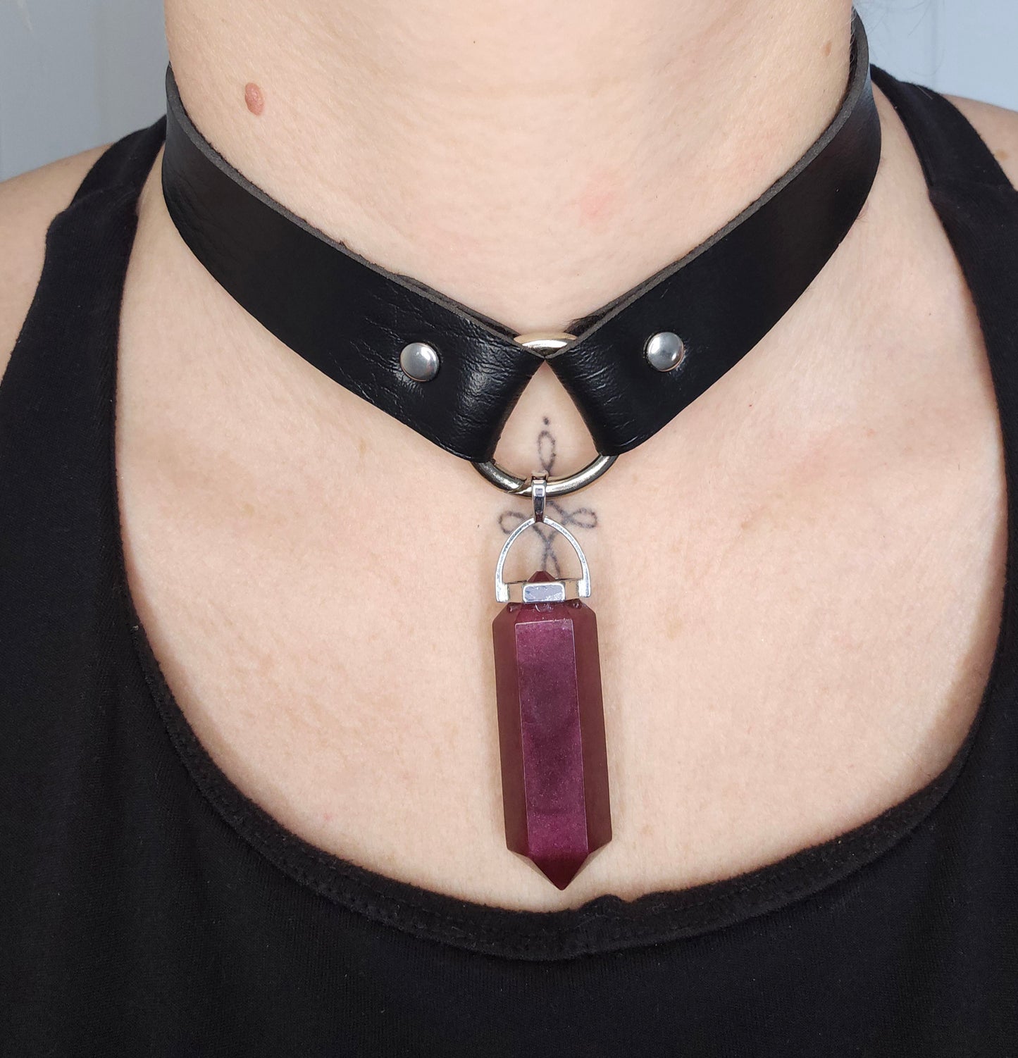 LeatherROX Choker
