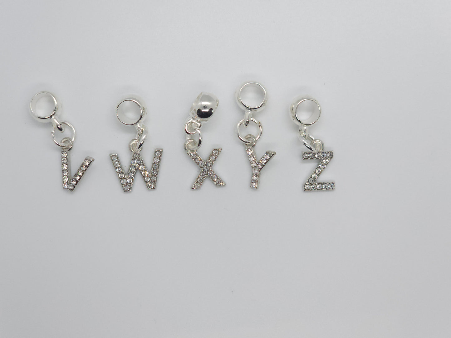 Charmed Silver Initials